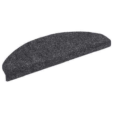 Tappetini Autoadesivi per Scale 20 pz Grigio Scuro 65x21x4 cm