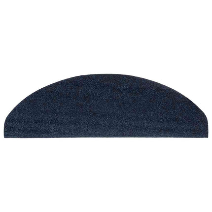 Tappetini Autoadesivi per Scale 20 pz Blu Marino 65x21x4 cm