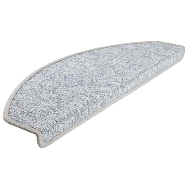 Tappetini per Scale 30 pz Grigio Chiaro 65x24x4 cm