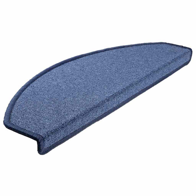 Tappetini per Scale 30 pz Blu 65x24x4 cm