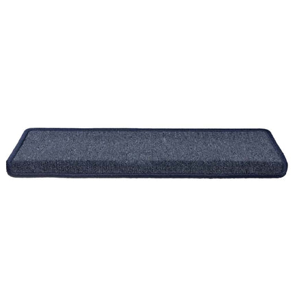 Tappetini per Scale 30 pz 65x21x4 cm Grigi e Blu