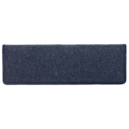 Tappetini per Scale 30 pz 65x21x4 cm Grigi e Blu