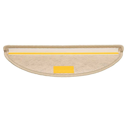 Tappeti Autoadesivi Scale Aspetto Sisal 30 pz 56x17x3 cm Sabbia