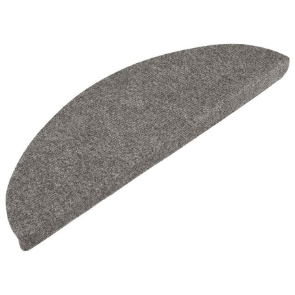 Tappetini Autoadesivi per Scale 20 pz Grigi 56x17x3 cm