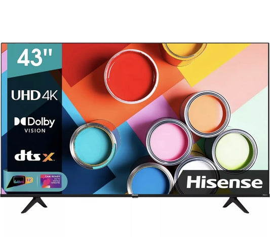 Hisense SMART TV 43 Pollici UHD 4K Dolby Vision Controlli Vocali HEVC OFFERTA ✅