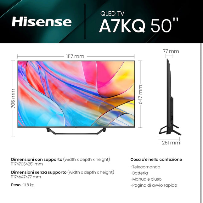 SMART TV 50 POLLICI QLED - OFFERTA