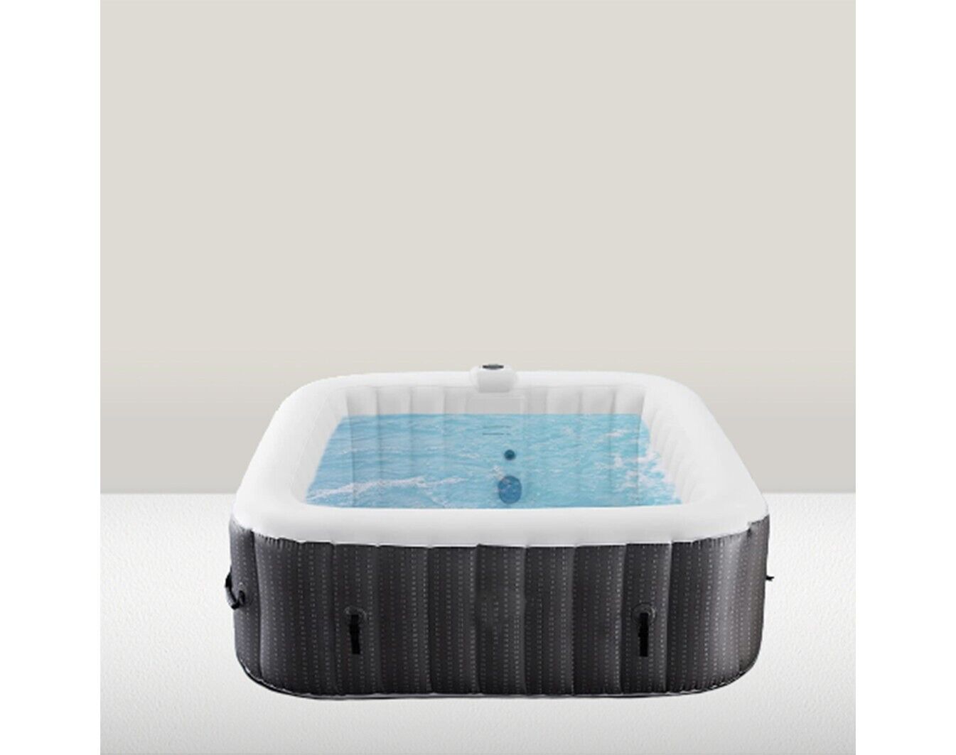 SPA Piscina idromassaggio Spa gonflabile in PVC - 6 posti - 185x185x65 cm